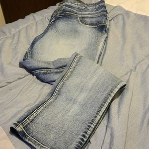 High Waisted Denim Jeans